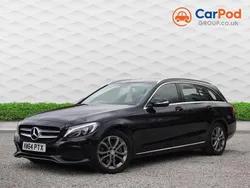 Black Used 2015 Mercedes C250 Estate | £8,490 (Super price)