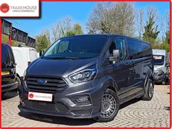 Grey Used 2019 Ford Transit Custom Limited Van | £24,901 (Expensive)