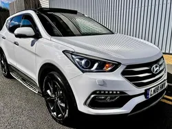 White Used 2018 Hyundai Santa Fe Edition SUV | £13,950 (Super price)