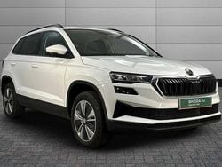 Moon white metallic Used 2024 Skoda Karoq SE Drive SUV | £22,250 (Good price)