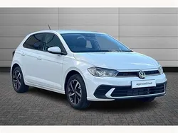 White New 2025 VW Polo Match Hatchback | £20,795 (Good price)