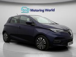 Blue Used 2021 Renault Zoe Riviera Hatchback | £9,700 (Fair price)