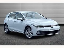 White Used 2021 VW Golf VIII Style Hatchback | £18,950 (Fair price)