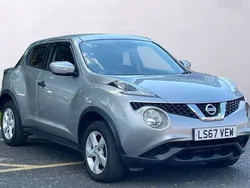 Silver Used 2017 Nissan Juke Visia SUV | £5,999 (Good price)
