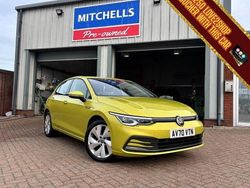 Yellow Used 2020 VW Golf VII Style Hatchback | £17,495 (Fair price)