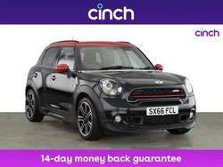 Black Used 2016 Mini John Cooper Works Countryman SUV | £13,819 (Fair price)