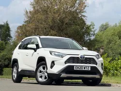 White Used 2020 Toyota RAV4 Hybrid SUV | £21,450 (Super price)