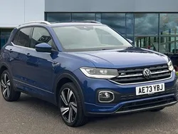Blue Used 2024 VW T-Cross R-line SUV | £22,835 (Fair price)