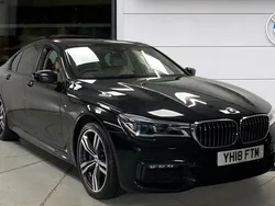 Black Used 2018 BMW 740 M Sport Sedan | £28,950 (Fair price)