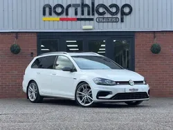 White Used 2018 VW Golf VII R Estate | £22,750 (Expensive)