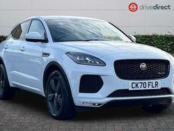 White Used 2020 Jaguar E-Pace Chequered Flag SUV | £20,204 (Fair price)