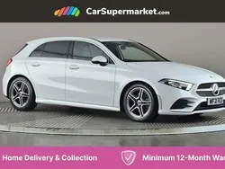 White Used 2021 Mercedes A220 AMG line Hatchback | £20,176 (Good price)