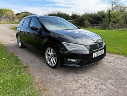 Black Used 2014 Seat Leon FR Estate | £6,250 (Fair price)