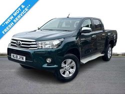 Green Used 2018 Toyota HiLux Pickup | £12,995 (Good price)