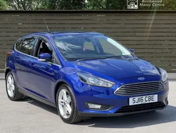 Blue Used 2016 Ford Focus Zetec Hatchback | £5,200 (Good price)