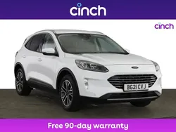White Used 2021 Ford Kuga Titanium SUV | £16,799 (Good price)