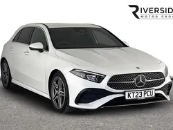 White Used 2023 Mercedes A200 Executive Hatchback | £23,290 (Fair price)