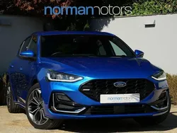 Blue Used 2022 Ford Focus ST-Line Hatchback | £19,995 (Expensive)