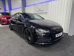 Black Used 2017 Audi A7 Black Edition Hatchback | £20,749 (Fair price)