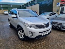 Silver Used 2015 Kia Sorento 2 SUV | £7,650 (Fair price)