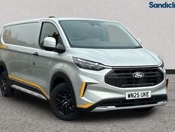 Silver Used 2025 Ford Transit Custom Van | £29,500 (Expensive)