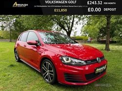 Red Used 2016 VW Golf VII GTD Hatchback | £11,850 (Fair price)