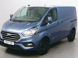 Blue Used 2021 Ford Transit Custom Limited Van | £19,690 (Super price)