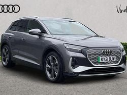 Grey Used 2021 Audi Q4 e-tron Comfort SUV | £26,901