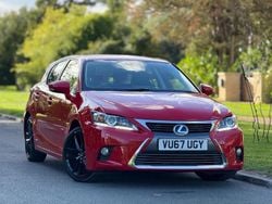 Red Used 2017 Lexus CT200h Executive Line Hatchback | £12,450 (Fair price)