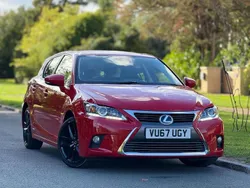 Red Used 2017 Lexus CT200h Executive Line Hatchback | £12,450 (Fair price)
