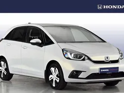 White Used 2021 Honda Jazz Hybrid Hatchback | £16,249 (Fair price)
