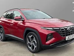Red Used 2022 Hyundai Tucson Premium SUV | £21,967 (Fair price)