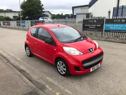 Red Used 2011 Peugeot 107 Hatchback | £1,390 (Good price)