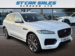 White Used 2018 Jaguar F-Pace S SUV | £16,590 (Good price)