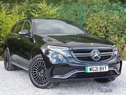 Black Used 2021 Mercedes EQC400 AMG Line Premium Plus SUV | £22,998 (Expensive)