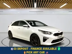 White Used 2018 Kia Ceed 3 Hatchback | £10,949 (Fair price)