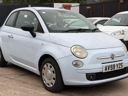 Blue Used 2009 Fiat 500 Pop Hatchback | £1,250 (Good price)