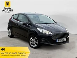 Black Used 2015 Ford Fiesta Zetec Hatchback | £5,390 (Fair price)