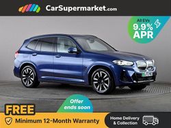 Blue Used 2022 BMW iX3 M Sport SUV | £24,197 (Fair price)