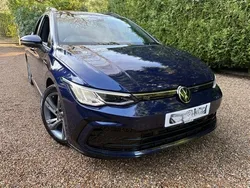 Atlantic blue Used 2022 VW Golf VIII R-line Estate | £23,850 (Fair price)