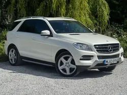 White Used 2013 Mercedes ML350 AMG SUV | £10,995 (Fair price)
