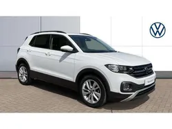 White Used 2022 VW T-Cross SE SUV | £16,975 (Fair price)