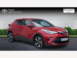 Red Used 2023 Toyota C-HR Design SUV | £23,386 (Fair price)