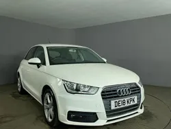 White Used 2018 Audi A1 Sportback Sport Hatchback | £12,799 (Fair price)