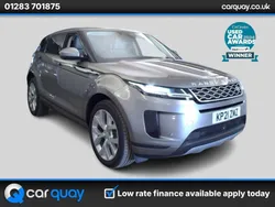 Silver Used 2021 Land Rover Range Rover evoque SE SUV | £23,495 (A bit pricey)