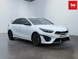 White Used 2024 Kia Ceed GT-Line Hatchback | £20,390 (A bit pricey)