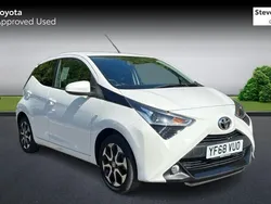 White Used 2019 Toyota Aygo X-plore Hatchback | £8,649 (Fair price)