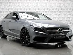 Grey Used 2016 Mercedes CLS220 AMG line Coupe | £15,595 (Fair price)