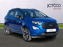 Blue Used 2018 Ford Ecosport ST-Line SUV | £9,500 (Fair price)