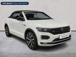 White Used 2021 VW T-Roc Cabriolet R-line Cabriolet | £20,999 (Fair price)